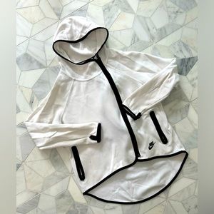 Nike Tech High Low Zip Up Jacket